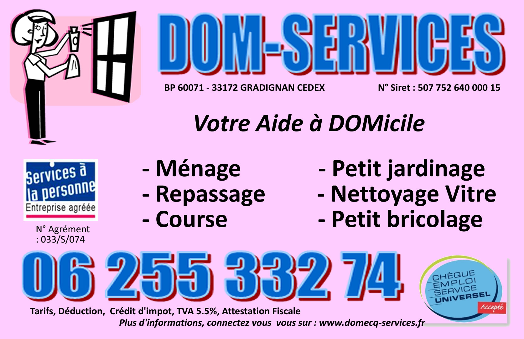 DOM-SERVICES - Particulier/ Pro DOM-SERVICES - Particulier/ Pro